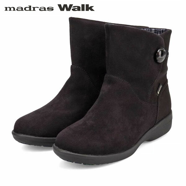 マドラスウォーク ブーツ レディース マドラスウォーク madras Walk レディース ゴアテックス ブーツ MWL2109 BLACK 防水透湿 防滑 MADMWL2109BLA