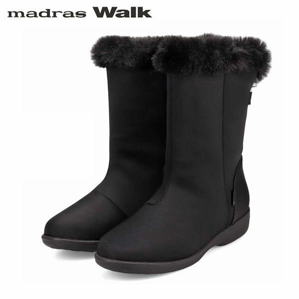 マドラスウォーク スノーブーツ レディース マドラスウォーク madras Walk レディース ゴアテックス スノーブーツ MWL2231 BLACK-TX 防水透湿 MADMWL2231BLATX