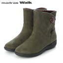 マドラスウォーク madras Walk レディース ゴアテックス ショートブーツ 大きいサイズ MWLQ2109 KHAKI 防水透湿 防滑 MADMWLQ2109KHA