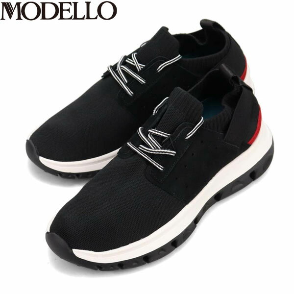 モデロ MODELLO メンズ カジュアルシューズ スニーカー DM6522 BLACK ブラック マドラス madras MODDM6522BLA