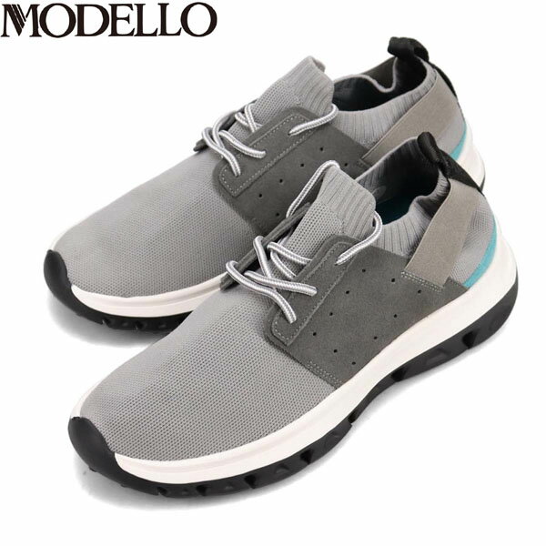 モデロ MODELLO メンズ カジュアルシューズ スニーカー DM6522 L-GRAY マドラス madras MODDM6522LGR