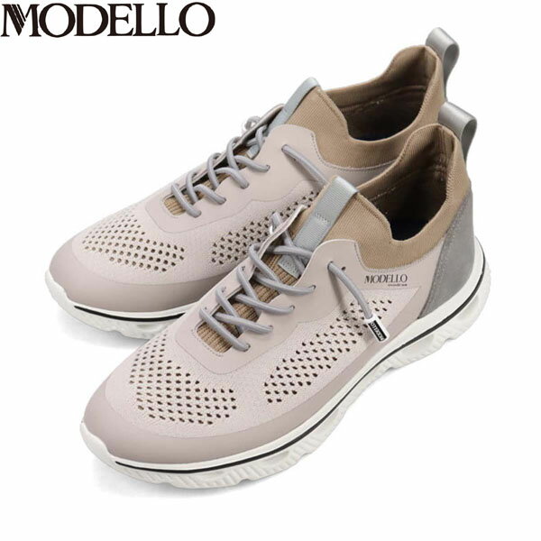 モデロ MODELLO メンズ スニーカ— ローカット DM6523 GRAY/KHAKI カバロス加工 マドラス madras MODDM6523GRYKHA
