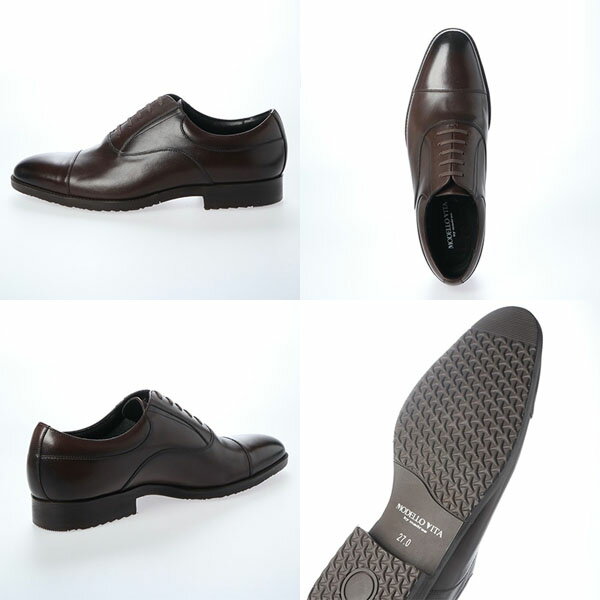 モデロヴィータ MODELLO VITA メンズ 紳士靴 ビジネスシューズ ドレスシューズ VT6904 D-BROWN ストレートチップ マドラス madras MOVVT6904DBR 2