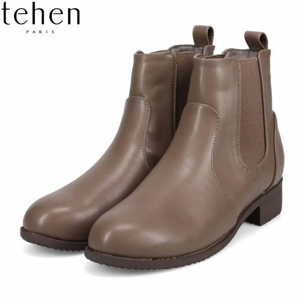 テーン tehen レディース 防水 サイドゴアショートブーツ TN2301 OAK 雨 梅雨 全天候 マドラス madras TEHTN2301OAK