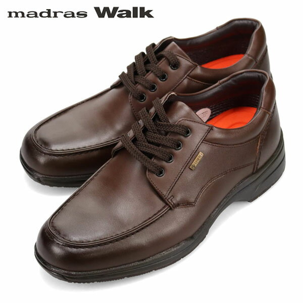 Rakuten - マドラスウォーク madras Walk メンズ ゴアテックス スニーカー カジュアルシューズ SPMW5480 BROWN 防水透湿 MADSPMW5480BRN