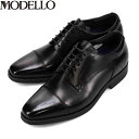 モデロ MODELLO メンズ 紳士靴 ビジネスシューズ 革靴 DM8102 BLACK カバロス加工 抗菌防臭 速乾 マドラス madras MODDM8102BLA