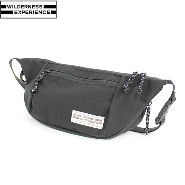ウィルダネスエクスペリエンス WILDERNESS EXPERIENCE エクスパンドバナナショルダーL Expand banana shoulder L ブラック×ブラック バッグ WIL4514293654001