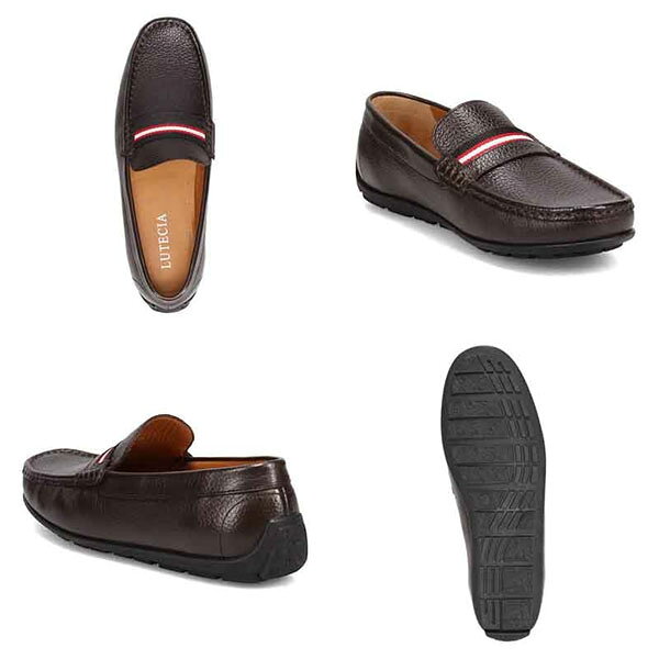 �롼�ƥ��� LUTECIA ��� ����åݥ� �ɥ饤�ӥ󥰥��塼�� LU8101 D-BROWN �㿧 �ޥɥ饹 madras LUTLU8101DBR