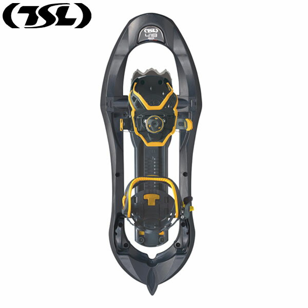 TSL ティーエスエル スノーシュー 西洋かんじき 418 up&down fit grip dark grey 適応体重40〜80kg 雪..