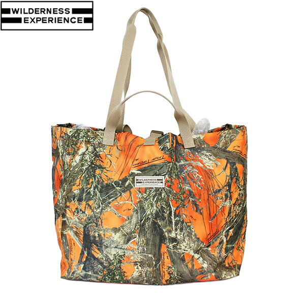 樂天商城 - ウィルダネスエクスペリエンス トートバッグ 15L ユーティリティトート マルチカムオレンジ Utility Tote WILDERNESS EXPERIENCE WIL4514293661054