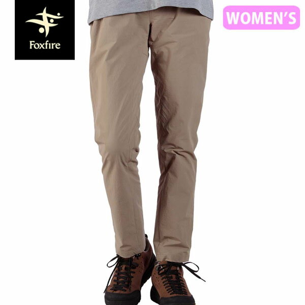 フォックスファイヤー Foxfire レディース トレッキングパンツ トレイルライトパンツ ダークカーキ(006) 軽量 ドライタッチ FOX821456500...
