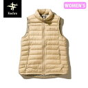 セール フォックスファイヤー Foxfire レディース ダウンベスト PFユニットダウンベスト PF Unit Down Vest 800FP アウター キャ...