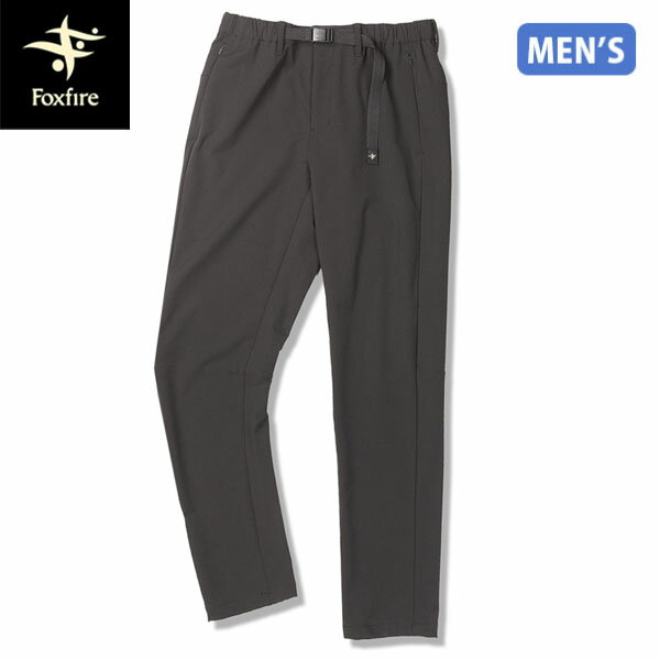 フォックスファイヤー Foxfire メンズ トレッキングパンツ トレックコアパンツ ブラック(025) 保温 ストレッチ アウトドア FOX5114533025