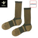 フォックスファイヤー Foxfire メンズ レディース 靴下 和SHI-DRYベーシックソックス オリーブ(070) 吸汗速乾 FOX5320577070