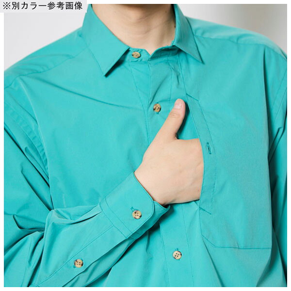 フォックスファイヤー Foxfire メンズ 長袖シャツ TSアロードライTWシャツ ダークブラウン(077) SPRUCE LINE 吸汗速乾 FOX6112570077 reweb-10217346 Retailer リテイラー サンプル画像3
