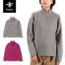 フォックスファイヤー Foxfire レディース カットソー PPウールハーフジップ PP Wool Half Zip メリノウール 静電気防止 FOX8115428