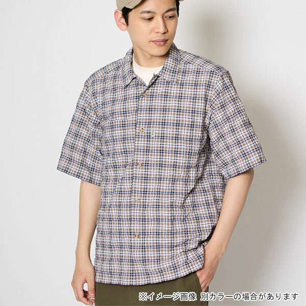 フォックスファイヤー Foxfire メンズ 半袖シャツ CシールドバンピーシャツS/S グリーン 半袖 遮熱 涼感 登山 FOX5212641060 reweb-10225075 Retailer リテイラー サンプル画像2