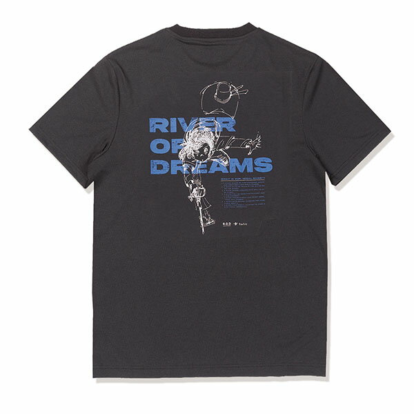 フォックスファイヤー Foxfire メンズ 半袖Tシャツ SANPEI CASTING T ブラック 釣りキチ三平 コラボ FOX5215659025 2