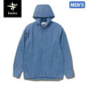 セール フォックスファイヤー ジャケット Foxfire メンズ ジャケット SCシャンブレーフーディ SC Chambray Hoody 防虫 吸汗速乾 UV...