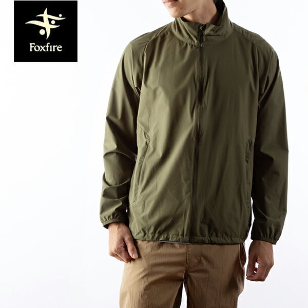 フォックスファイヤー Foxfire メンズ ジャケット パーカー カームシェルジャケット 軽量 ウィンドシェル オリーブ（070） FOX5213440070