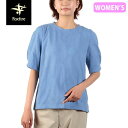 フォックスファイヤー Foxfire レディース シャツ 半袖 TSプランツジャカードティーS/S ライトブルー(054) FOX8215543054
