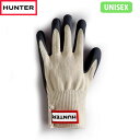 国内正規品 ハンター HUNTER 軍手 手袋 ガーデニング おしゃれ 園芸 庭 HR10042 NVY ラバライズ ガーデニンググローブ HURHR10042NVY