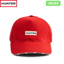 国内正規品 ハンター HUNTER 帽子 キャップ HR10095 RED ハンター エンブロイダード キャップ メンズ レディース ユニセックス HURHR1...