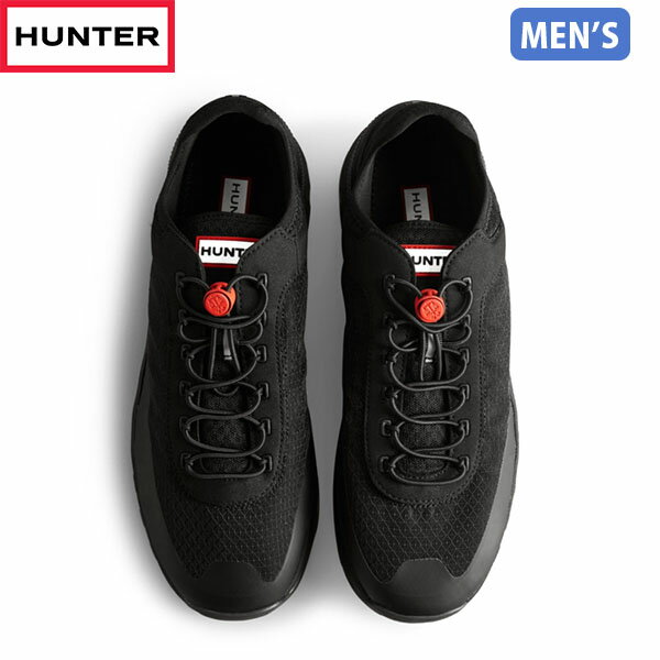 国内正規品 ハンター HUNTER スニーカー シューズ メンズ MFF9100REN BLK ブラック 黒 メンズ トラベル スニーカー HURMFF9100RENBLK