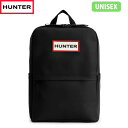 国内正規品 ハンター HUNTER リュックサック バックパック ユニセックス オリジナル ラバライズド バックパック UBB3607CPE BLACK 撥水 通勤 通学 HURUBB3607CPEBLK