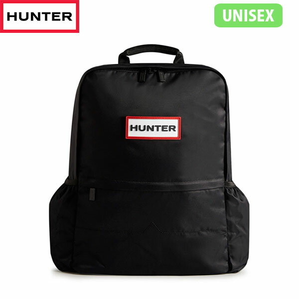 国内正規品 ハンター HUNTER リュックサック バックパック ユニセックス 通勤 旅行 UBB6028KBM BLK ブラック 黒 オリジナル ナイロン バックパック HURUBB6028KBMBLK