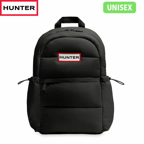 国内正規品 ハンター HUNTER リュック バックパック ユニセックス メンズ レディース イントレピッド エクストラ パフド バックパック BLACK UBP5511KBM-BLK ブラック 黒 旅行 秋冬 HURUBP5511KBMBLK