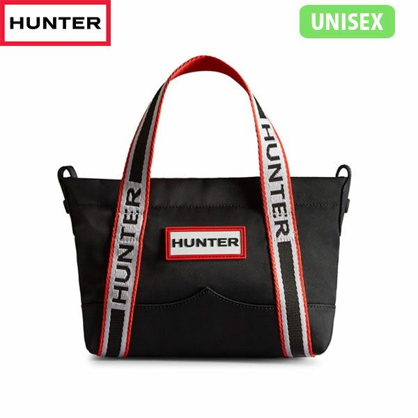 国内正規品 ハンター HUNTER トートバッグ ショルダーバッグ ユニセックス 旅行 UBS1203KBM BAH ナイロン ミニ トップ クリップ トート バッグ HURUBS1203KBMBAH