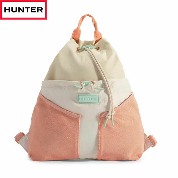 国内正規品 ハンター HUNTER リュック ショルダーバッグ UBB7125NRS-GGW ユニセックス メンズ レディース トラベル マルチファンクション パッカブル バックパック グロウグレープフルーツ / グロウラグーン / ホワイトウィロー 軽量 丈夫 3WAY HURUBB7125NRSGGW
