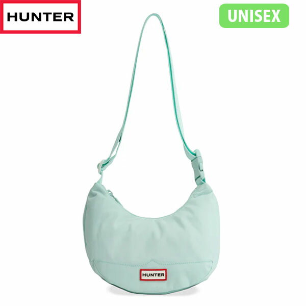 国内正規品 ハンター HUNTER ショルダーバッグ ホーボーバッグ UBS3600KBM-GLG ユニセックス メンズ レディース ナイロン ミニ ホーボー グロウラグーン 旅行 HURUBS3600KBMGLG