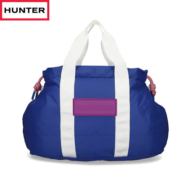 国内正規品 ハンター HUNTER ボストンバッグ UBW7132NRS-CWF ユニセックス メンズ レディース トラベル パッカブル リップストップ ホールドオール クルーズブルー / ホワイトウィロー / エナジーフューシャ 旅行 軽量 丈夫 HURUBW7132NRSCWF