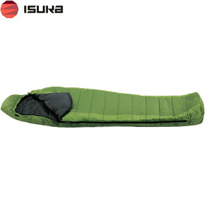 イスカ ISUKA 寝袋 シュラフ ウルトラライト グリーン マミー型 登山 夏 キャンプ アウトドア 105202 ISU105202