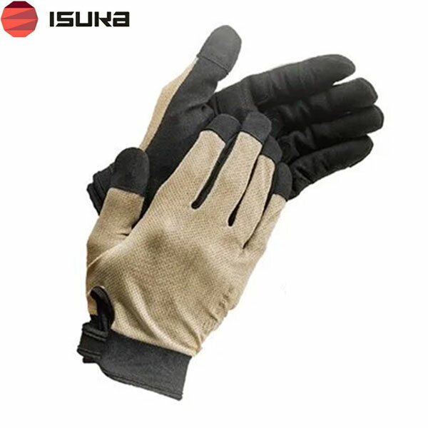 Rakuten - イスカ ISUKA クールメッシュ トレッキンググローブ S アイボリー 手袋 春 夏 クールマックス キャンプ 登山 アウトドア ISU382534