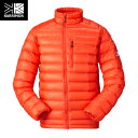 カリマー karrimor メンズ レディース ダウンジャケット ウルトラ フェザー ジャケット ultra feather jkt K.Orange パッカブル 撥水 抗菌 KAR1015490930(4)