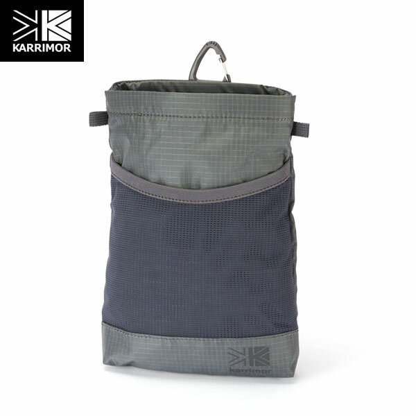 カリマー karrimor TC ヒップベルトポーチ TC hip belt pouch Charcoal アウトドア トレッキング KAR50..