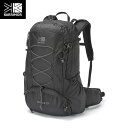 カリマー karrimor リュック バックパック コントア 27 contour 27 Black 27L ハイドレーション対応 アウトドア トレッキング KAR5011749000