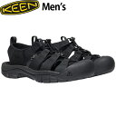 キーン ニューポート エイチツー メンズ サンダル KEEN NEWPORT H2 MEN SANDAL TripleBlack KEE1022258