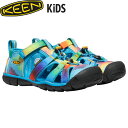 楽天Retailer　リテイラーキーン サンダル キッズ シーキャンプ ツー シーエヌエックス KEEN CHILDREN SEACAMP II CNX VIVIDBLUE×ORIGINALTIEDYE KEE1025133