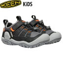 キーン シューズ キッズ ノッチ ホロー KEEN CHILDREN KNOTCH HOLLOW STEELGREY×SAFETYORANGE KEE1025884