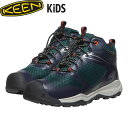 キーン シューズ キッズ ワンデュロ ミッド ウォータープルーフ 防水 KEEN YOUTH WANDURO MID WP SKYCAPTAIN×SEAMOSS KEE1027897