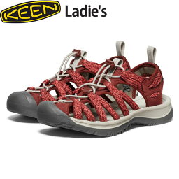 キーン KEEN レディース 靴 ウィスパー サンダル WHISPER Women Cayenne/Fired Brick 軽量 速乾 KEE1028817