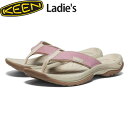 L[ KEEN fB[X C Ri tbv eB[W[ T_ KONA FLIP TG Women Nostalgia Rose/Plaza Taupe y  KEE1029146
