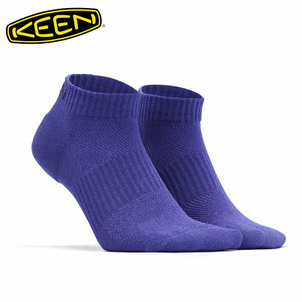 キーン KEEN ユニセックス ワシ ソックス ローカット 靴下 WA-SHI SOCKS LO-CUT VIOLET INDIGO KEE1029321