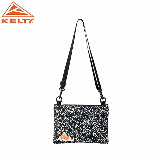 乐天商城 - KELTY ケルティ ショルダーバッグ ES FLAT POUCH S Black Dalmatian バッグ カジュアル 普段使い 3259270626 KEL4570176637431