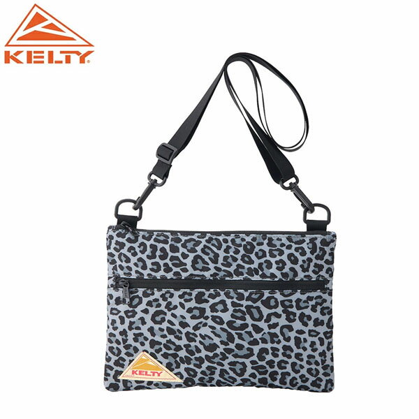 Rakuten - KELTY ケルティ ショルダーバッグ ES FLAT POUCH SM Gray Leopard バッグ カジュアル 普段使い 3259270726 KEL4570176637547