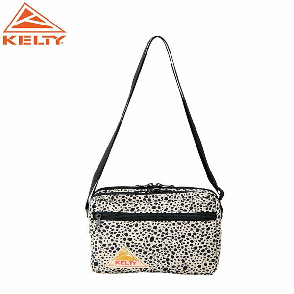 KELTY ケルティ ショルダーバッグ ES RECTANGLE ZIP SHOULDER S Beige Dalmatian バッグ カジュアル 普段使い 3259270926 KEL4570176637813(4.0)